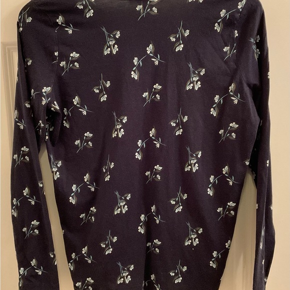 Loft Outlet Floral Tie-Front Top - Medium - Picture 8 of 8